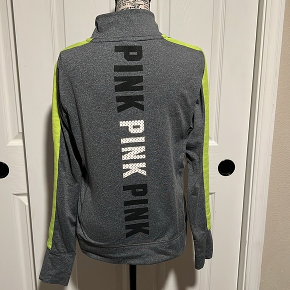 Victoria Secret Pink Ultimate Half Zip Up - Picture 2 of 6